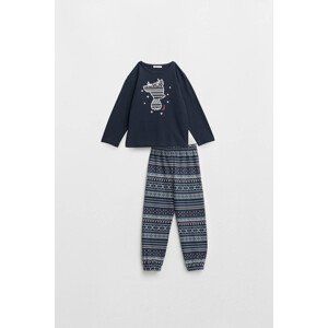 Vamp - Dvojdielne detské pyžamo - Darby 17576 - Vamp blue 4
