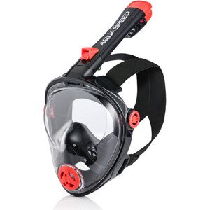 Potápačská maska AQUA SPEED Spectra 2.0 Detský čierny vzor 7 L