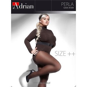 Dámske pančuchové nohavice Adrian Perla Size ++ 40 deň 7-8XL nero/černá 7-3XL