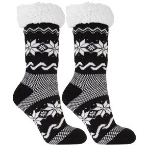 Hrejivé ponožky Nordic winter II čierne černá UNI