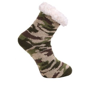 Protišmykové ponožky Masker winter zelené zelená UNI