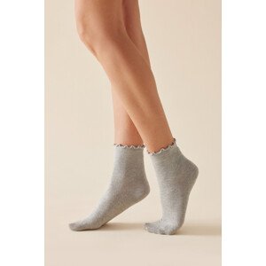 Dámske bavlnené ponožky SW/021 Grey 39-42