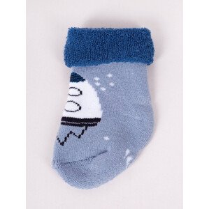 Chlapčenské ponožky YO! SKF-0002C Baby Boys Frotte 0-9 mesiacov mix barev-mix designu 6-9 měsíců