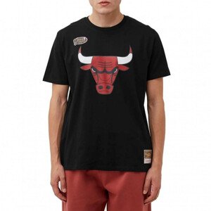 Mitchell & Ness NBA Chicago Bulls Tímové tričko s logom M BMTRINTL1051-CBUBLCK XXL