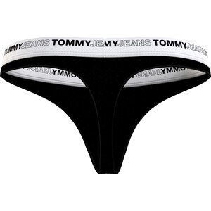 Tommy Hilfiger Jeans Tangá UW0UW03865BDS Black S