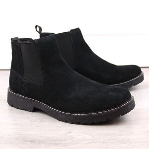 Čierne kožené papuče Filippo M PAW499A 44
