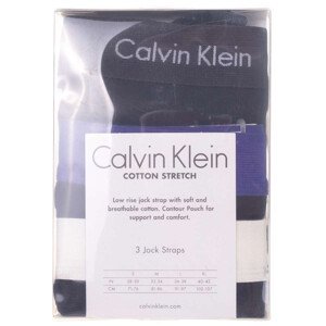 Calvin Klein Spodné nohavičky 3Pack 000NB3363AH4X Black XL