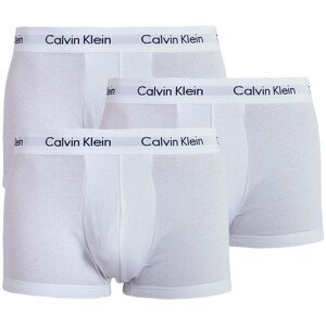 3PACK pánske boxerky Calvin Klein biele XL