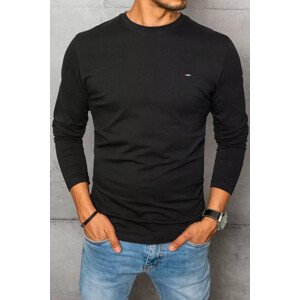 Čierna pánska košeľa s dlhým rukávom Dstreet LX0533 XXL