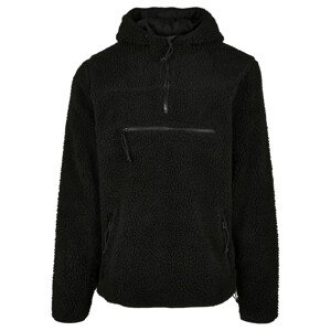 Teddyfleece Worker Pullover Jacket čierna 3XL