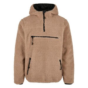 Teddyfleece Worker Pullover Jacket camel 3XL