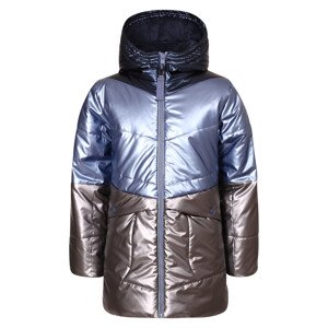 Detský kabát NAX NAX FEREGO kovový modrý 140-146