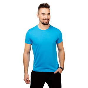 Pánske tričko GLANO - modré XXL