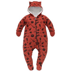 Pinocchio Let's Rock Warm Overall Red 56