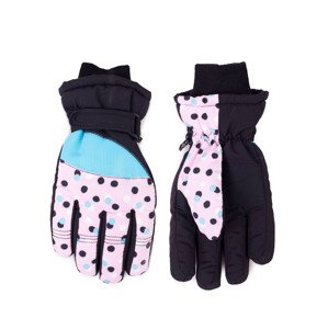 Dámske zimné lyžiarske rukavice Yoclub REN-0319K-A150 Multicolour 18