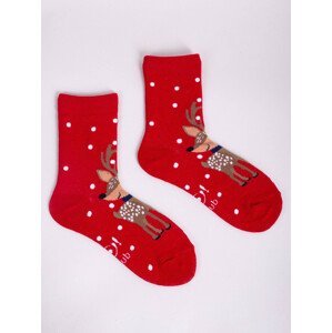 Vianočné ponožky Yoclub 3-Pack SKA-X045G-AA00 Multicolour 20-22