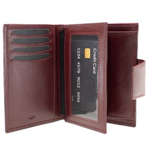 Peňaženka Semiline RFID P8261-2 Maroon 11 cm x 13 cm x 2 cm