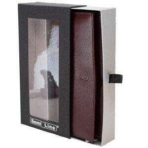Peňaženka Semiline RFID P8264-2 Maroon 19,5 cm x 11 cm x 3 cm
