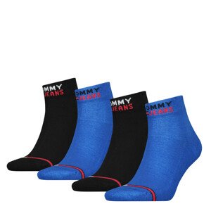 Ponožky Tommy Hilfiger Jeans 2Pack 701227282001 Black/Blue 39-42
