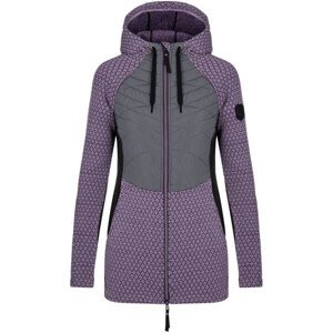 Dámsky outdoorový sveter LOAP GALA Purple/Grey/Black XS