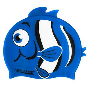 AQUA SPEED Plavecká čiapka ZOO Nemo Navy Blue Pattern 10 S