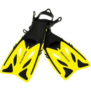 AQUA SPEED Žabky Eon Yellow/Black L/XL