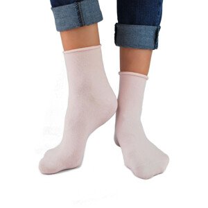 Dámske ponožky 014 W06 - NOVITI Růžová 35/38