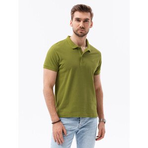 Ombre Polo tričká S1374 V Zelená L