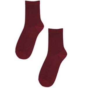 Hladké dámske ponožky PERFECT WOMAN červená 39/41