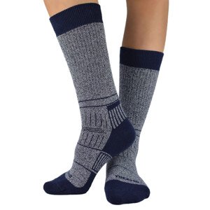 Pánske ponožky 005 M03 - NOVITI tmavě modrá 43/46