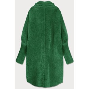 Zelený vlnený prehoz cez oblečenie typu alpaka (7108) odcienie zieleni ONE SIZE