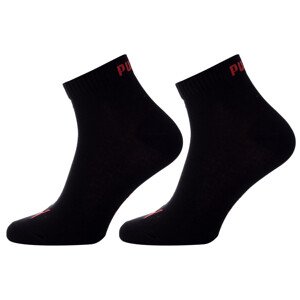 Puma 3Pack ponožky 906978 Červená/sivá/čierna 39-42