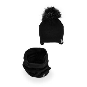 set čiapky a čiapky Winterwow K021 Black 50