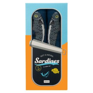 Ponožky SOXO Sardines - v krabici MULTIKOLOR 40-45