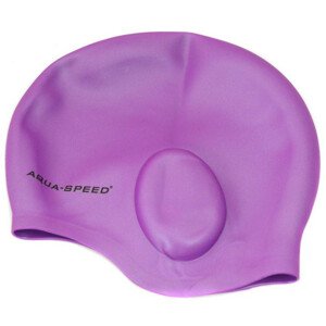 AQUA SPEED Plavecká čiapka na uši Violet OS