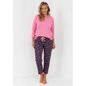 Dámske pyžamo Cana 152 3/4 S-XL Růžová M