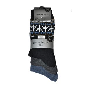 Pánske ponožky WiK 7030 Thermo Star A'3 39-46 směs barev 39-42