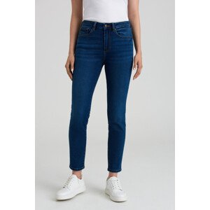 Greenpoint Jeans SPJ451W2235J00 Stredne modré džínsy 34