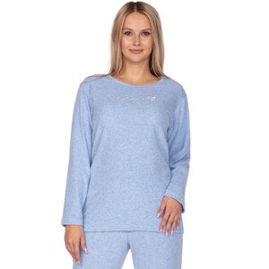 Dámske pyžamo 643 plus modré - REGINA světle modrá XXL
