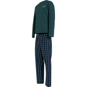 Pánsky pyžamový set FLANNEL SELF FABRIC WB UM0UM031300WP - Tommy Hilfiger SM