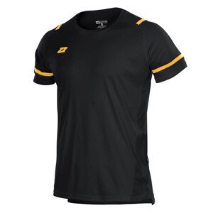 Zina Crudo Jr futbalové tričko 3AA2-440F2 čierna / žltá XXS