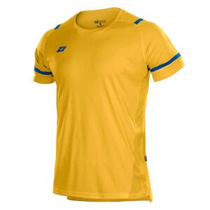 Futbalové tričko Zina Crudo Jr 3AA2-440F2 žlto-modré XS