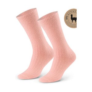 Dámske ponožky ALPACA 50% 044 Růžová 35-37