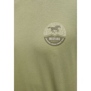 Pánske tričko Alex C Print M 1013750 6273 green - Mustang XL