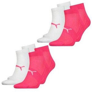 Dámske ponožky 291003001 094 pink/white - Puma 43/46