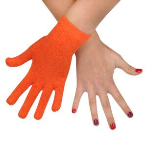 Dámske rukavice rk979-10 orange - Art Of Polo one size