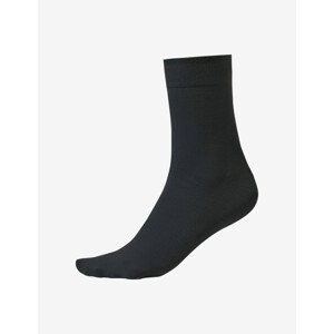 Pánske nevyzliekateľné ponožky BAMBUS 165 black - Steven 41/43