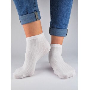 Unisex ponožky Noviti ST021 žakárové 35-42 světle fialová 35-38