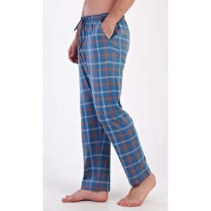 Pánske pyžamové nohavice Aleš modrošedá XL