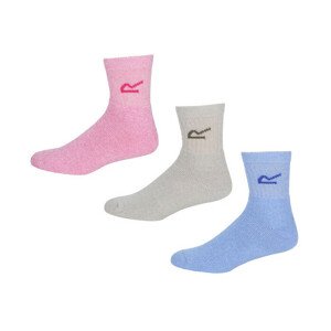 Dámske ponožky 3-pack RWH017-5ZX mix farieb - Regatta univerzální